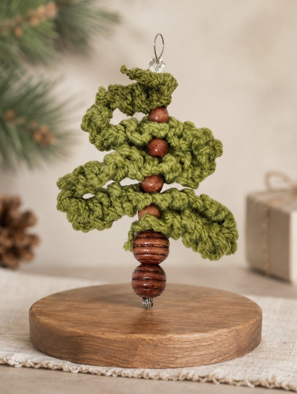 Handcrafted Rustic Tree Decor/Decoration/Gift Topper